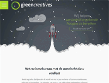 Tablet Screenshot of greencreatives.nl